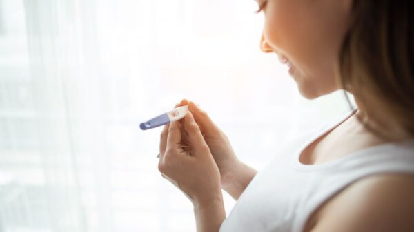 CVS pregnancy test positive