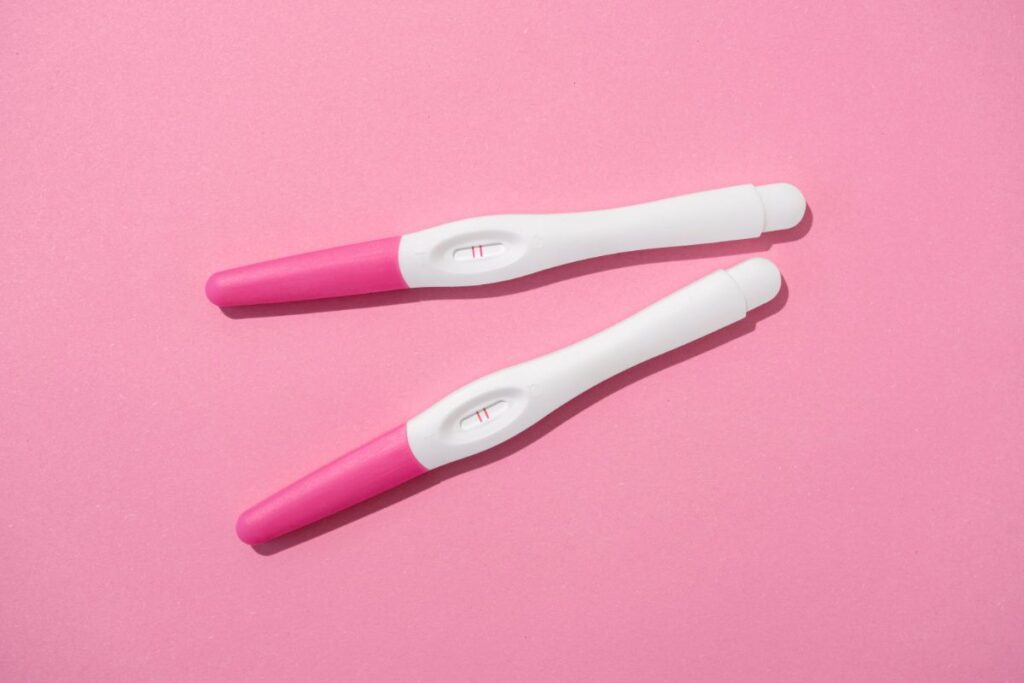 Pregnancy Test Indent Line