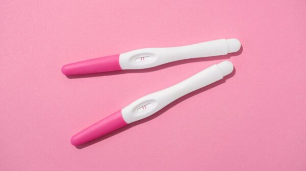 Pregnancy Test Indent Line
