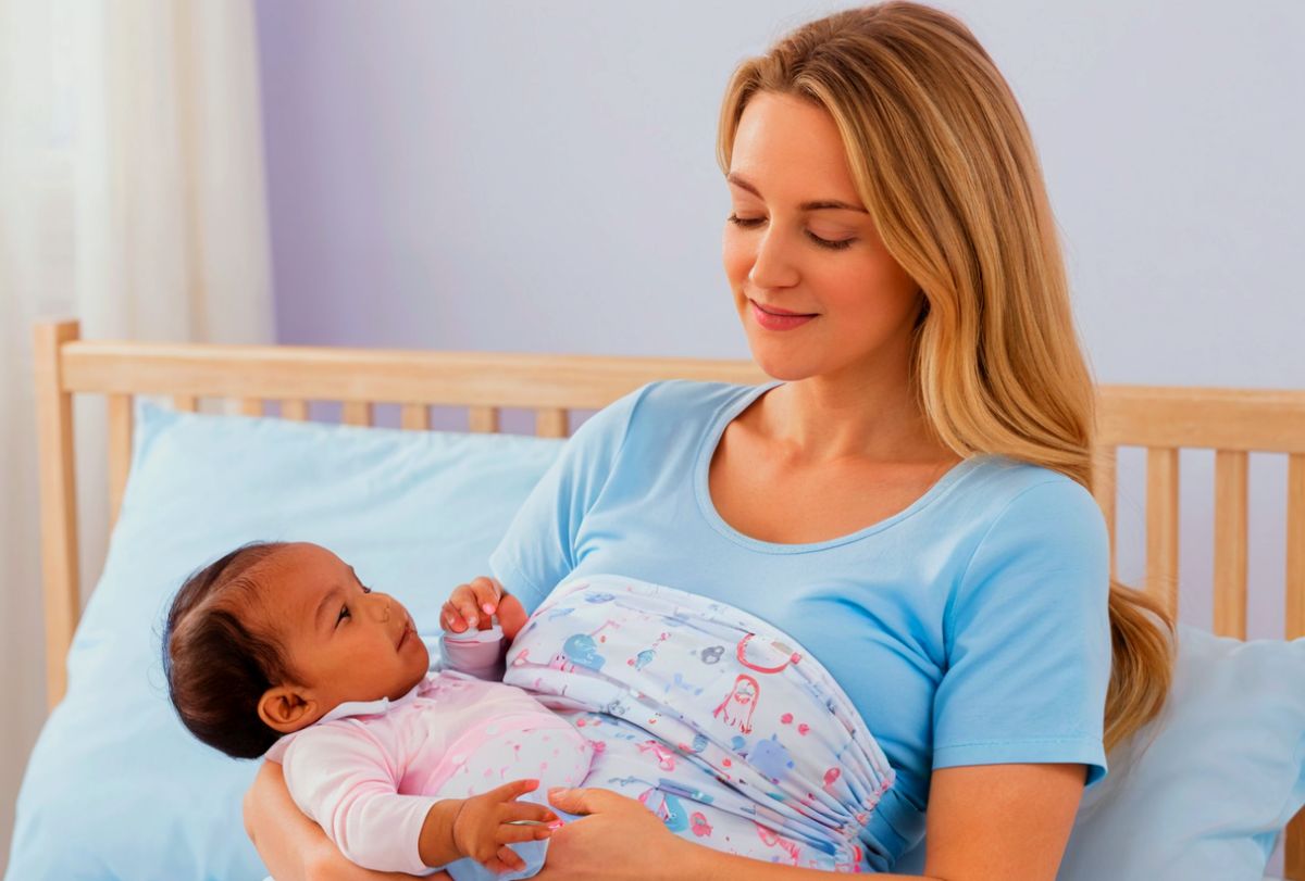 ABDL breastfeeding products including onesies, baby bottles, and diapers designed for comfort and emotional fulfillment.