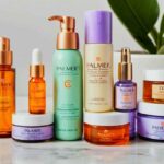 Products for loose skin, featuring skincare solutions like Palmer's, Bio-Oil, and Tatcha, designed to enhance skin elasticity and reduce the appearance of stretch marks.