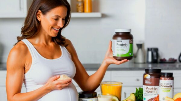 Top 5 protein powders for pregnancy, featuring safe and nutritious options for expectant mothers, including plant-based and whey protein powders