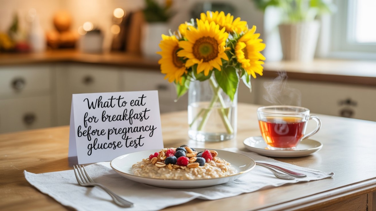 Breakfast Before Pregnancy Glucose Test