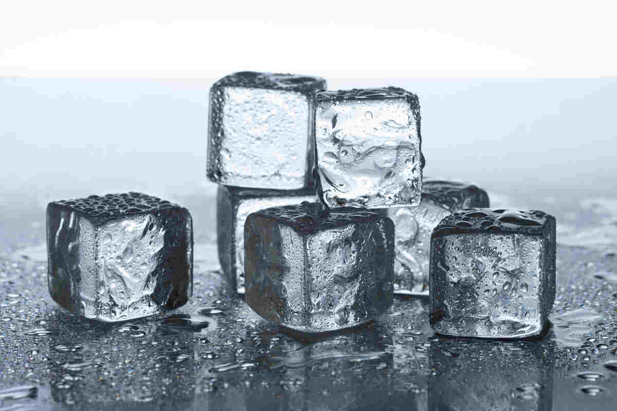 Crunching on Ice Cubes