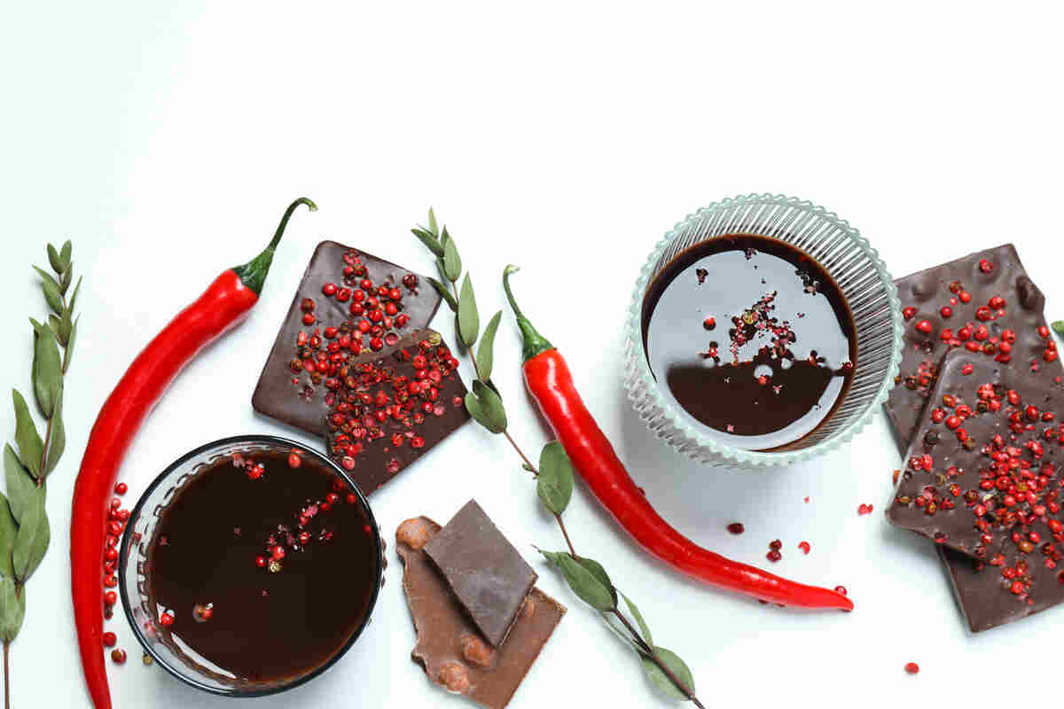 Spicy Food with Chocolate
